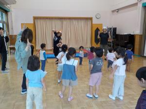 プール開きに参加する子ども達の様子⑨