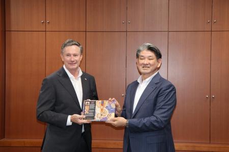 次期オーストラリア大使による市長表敬訪問