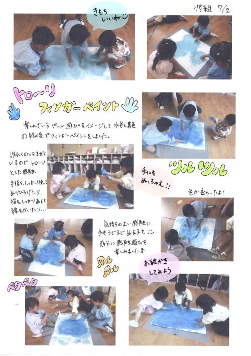 フィンガーペイント