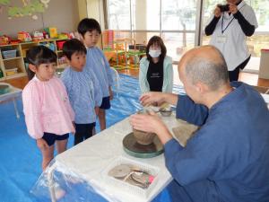 佐保幼　陶芸で遊ぼう2