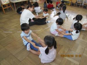 友だちとの関わりを学びます