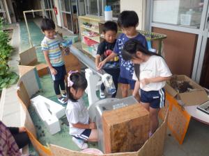 佐保幼　ドングリ転がし9月２