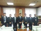 西安市一行　市長表敬訪問