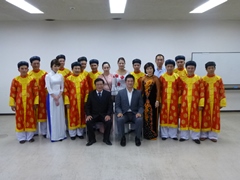 ベトナム　フエ宮廷伝統芸術劇場付属雅楽団一行表敬訪問(第22会議室)の画像