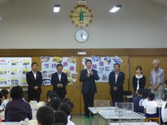 都祁小学校給食試食会(都祁小学校)の画像1