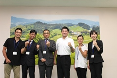 地域おこし協力隊員辞令交付・記者会見(第1研修室)の画像