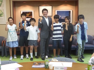 市長と気軽にトーク:子ども編の画像