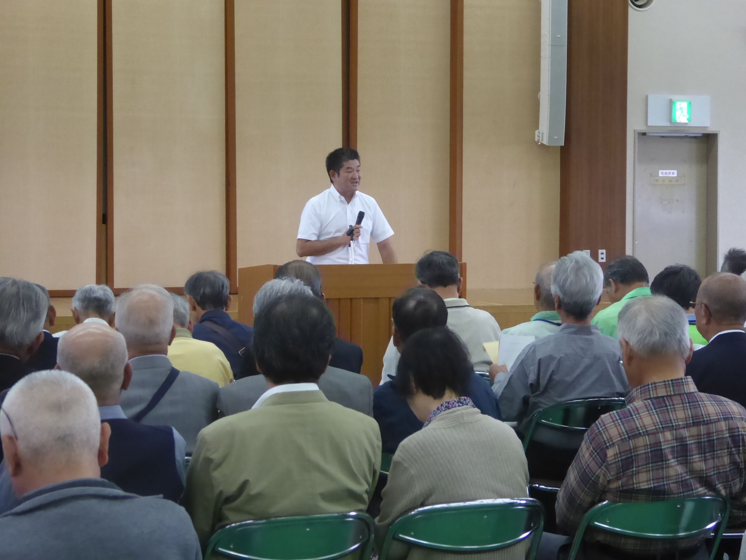 奈良市交通安全指導員総会の画像