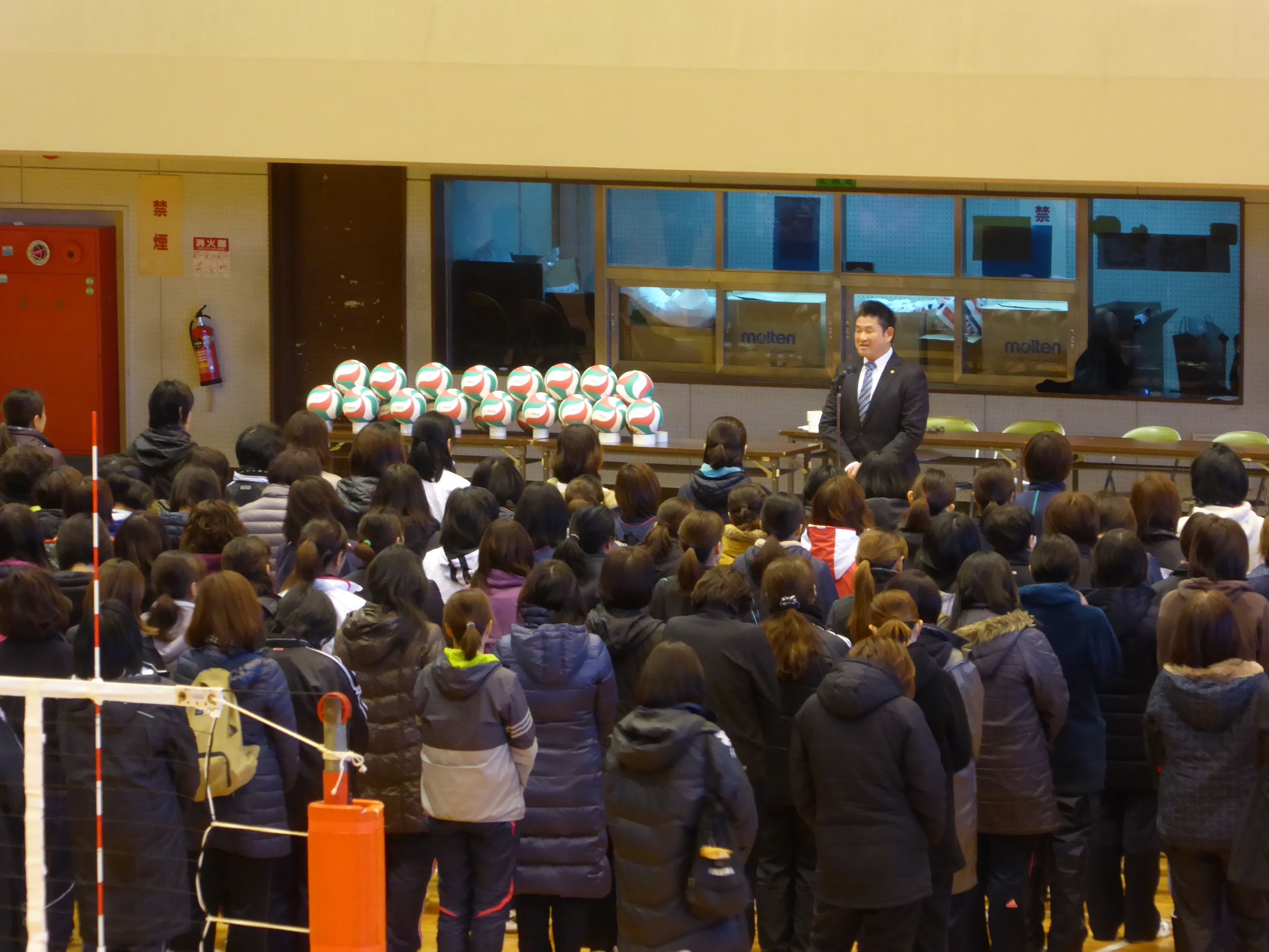 奈良市婦人バレーボール協会50周年記念大会の画像