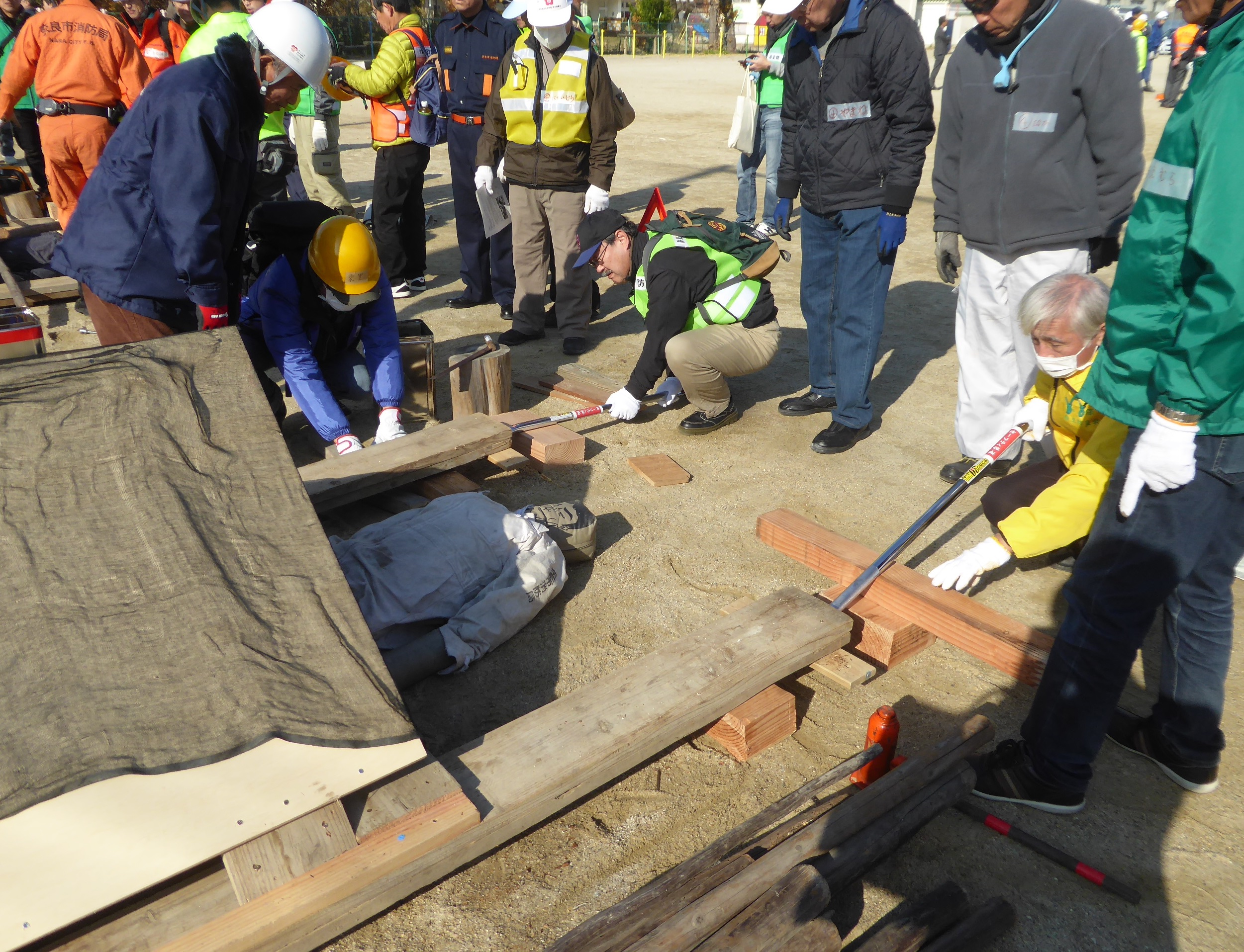 奈良市自主防災・防犯協議会及び奈良市の画像