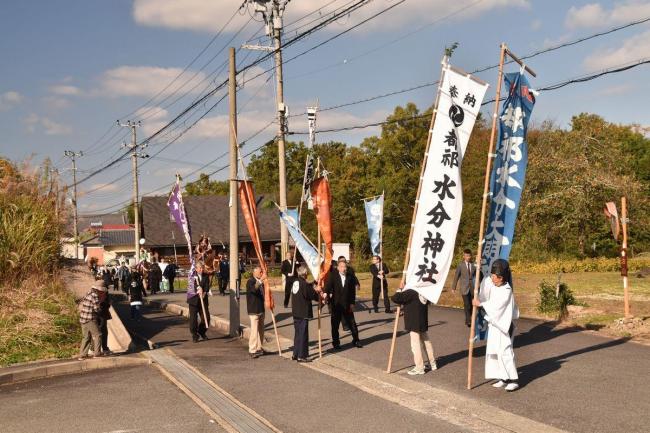 都祁水分神社 秋季大祭1