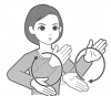 手話単語のスポーツのイラスト